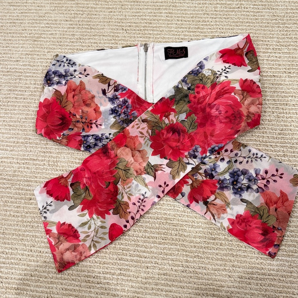Hot Miami Styles Floral Print Dress